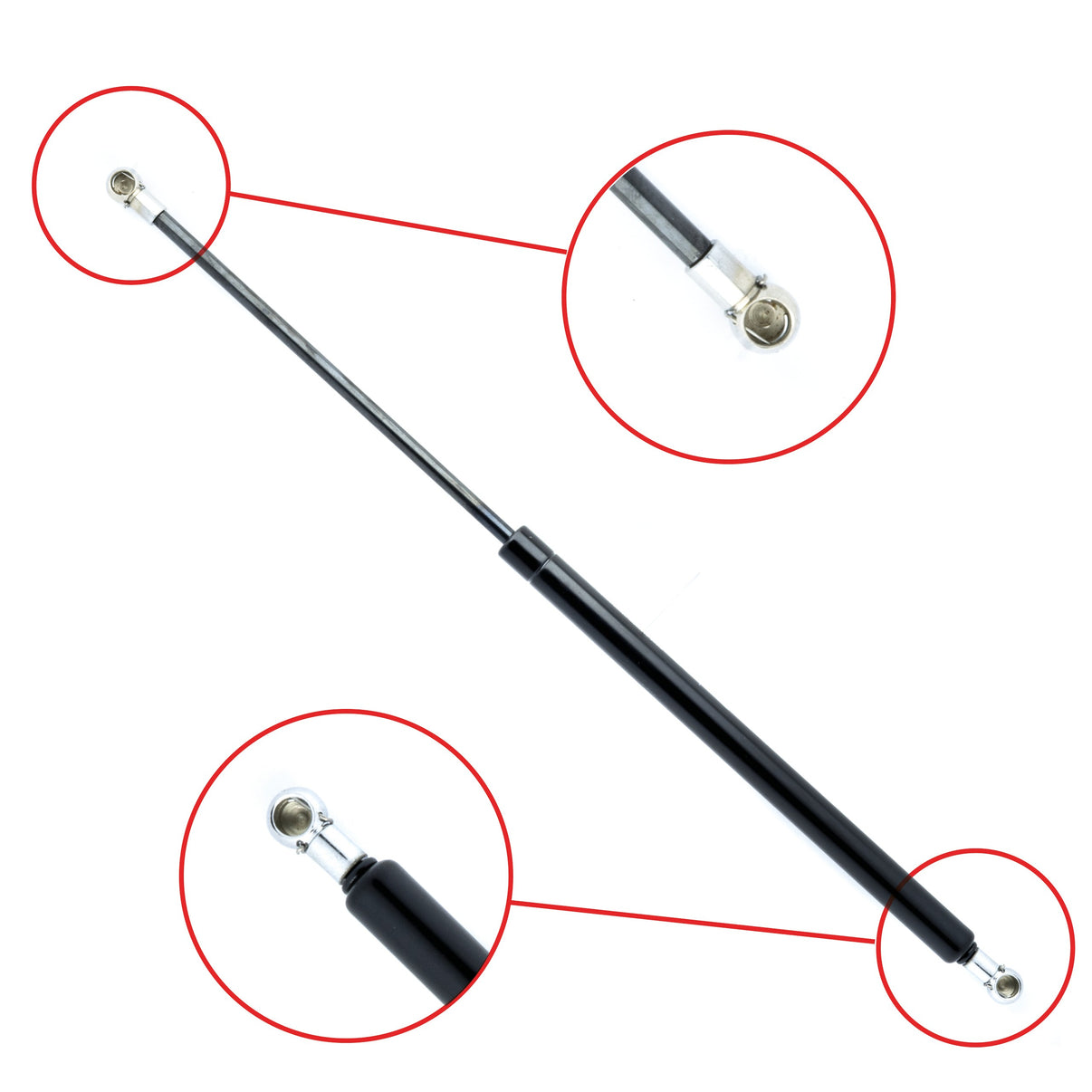Gasfjäder till baklucka Honda CIVIC VI Fastback – 516 mm/ 460 N