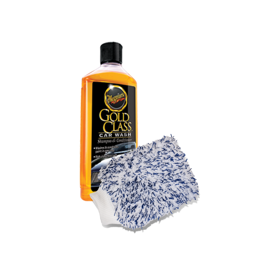 Vaskepakke Shampoo + Handske - produktbillede forfra | Meguiars