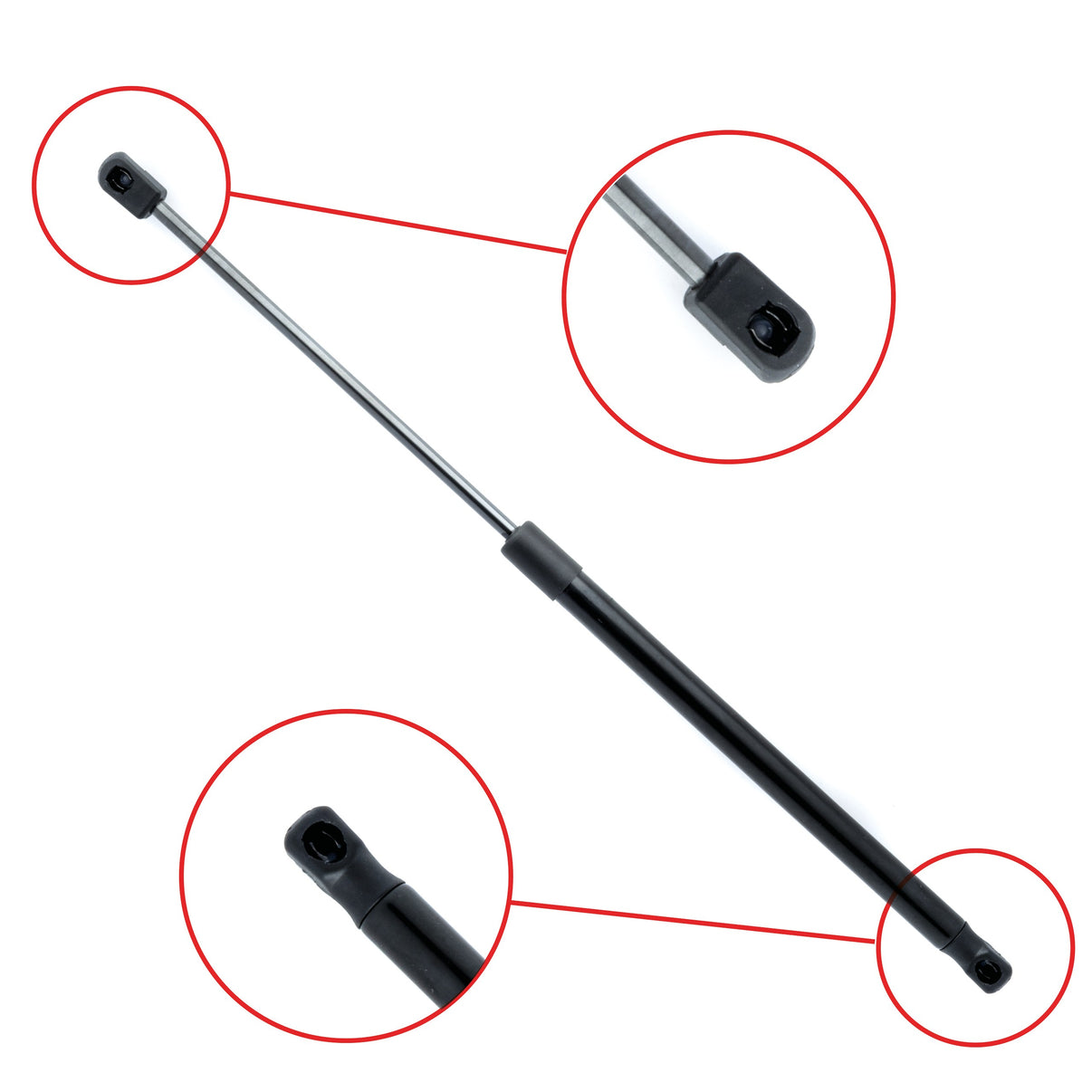Gasfjäder till baklucka Nissan Primera/Fiat Palio I Weekend – 527 mm/ 570 N