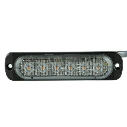 Optibeam Dark Phantom LM6 Blixtljus Orange – närbild detaljer | Optibeam