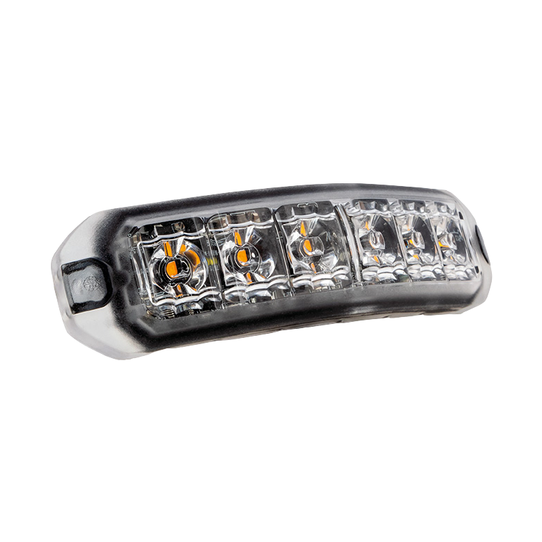 Blixtljus Optibeam FLEX LM6 Orange – produktbild framifrån | Optibeam