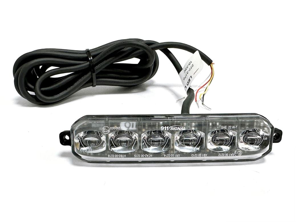 LED Blixtljus LOKI R65 Klass 2 böjbart 10 – 33V – produktbild framifrån | Carlevel