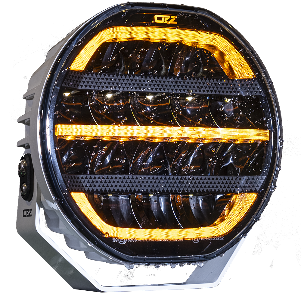 produktbild framifrån visande OZZ XR2 9" White RAD2 – OZZ