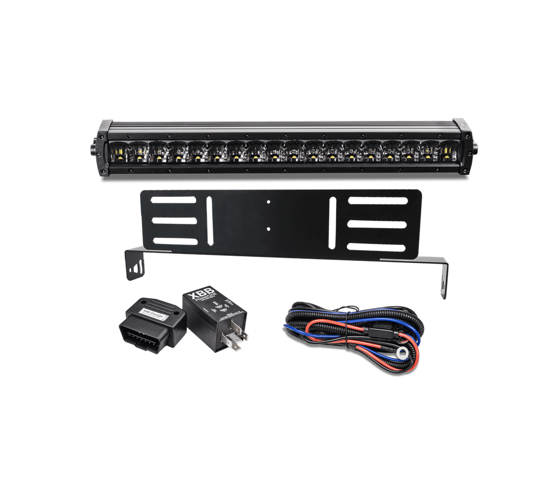 LUXTAR X18 Black Edition XBB forsænket pakke - forfra produktbillede | LUXTAR