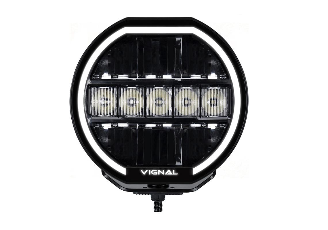 LED AUX – 7" – produkt set fra siden | ANDET