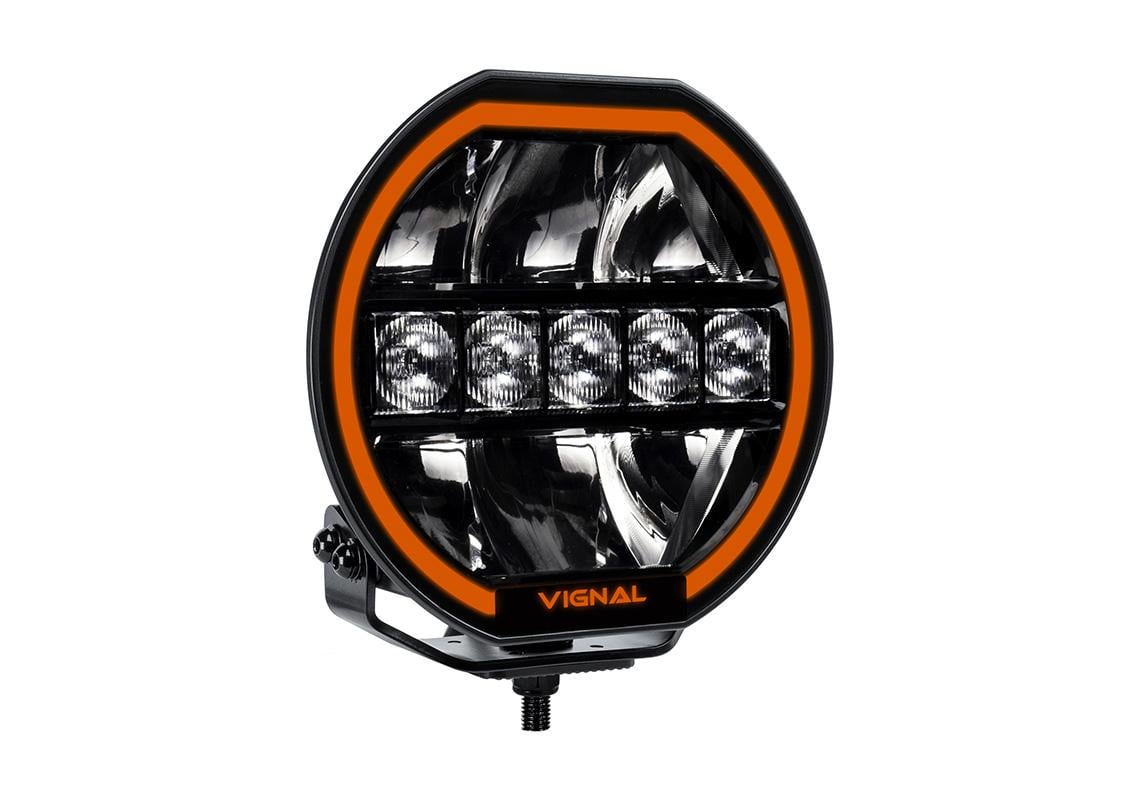 LED AUX – 7" – nærbillede detaljer | ANDET