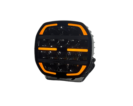 V - SIGHT Tron 9" Dual position - Sort - produktbillede forfra | ANDET