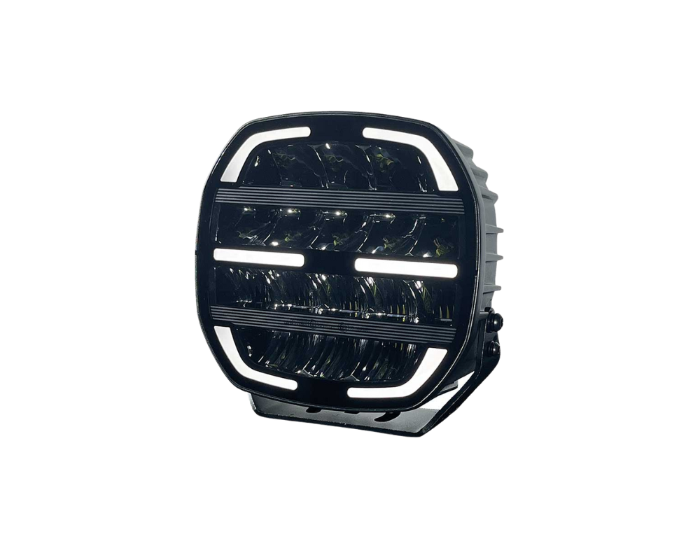 V – SIGHT Tron 9" Dobbelt position – Sort – nærbillede detaljer | ANDET