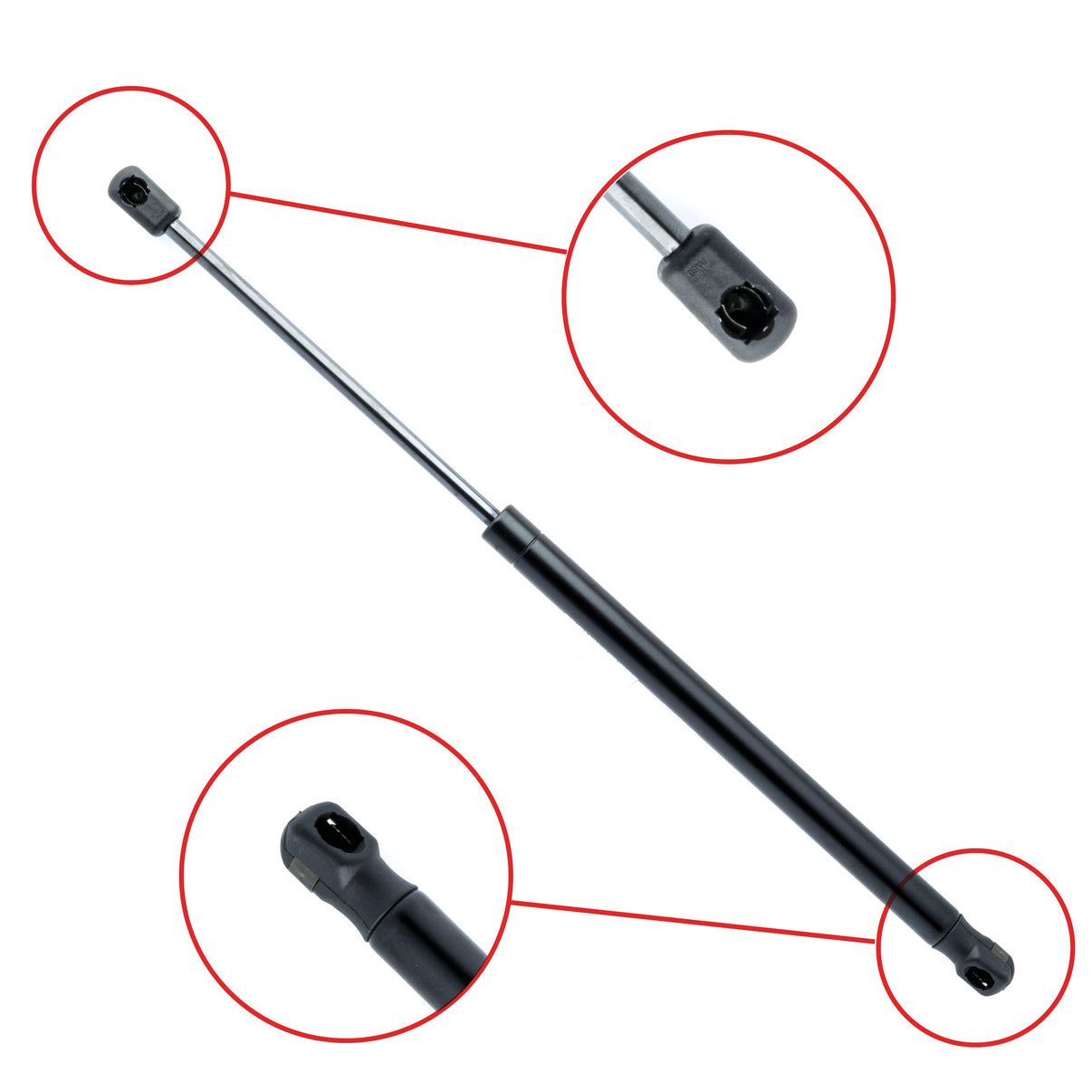 Gasfjäder till baklucka Toyota Avensis – 454 mm/ 600 N
