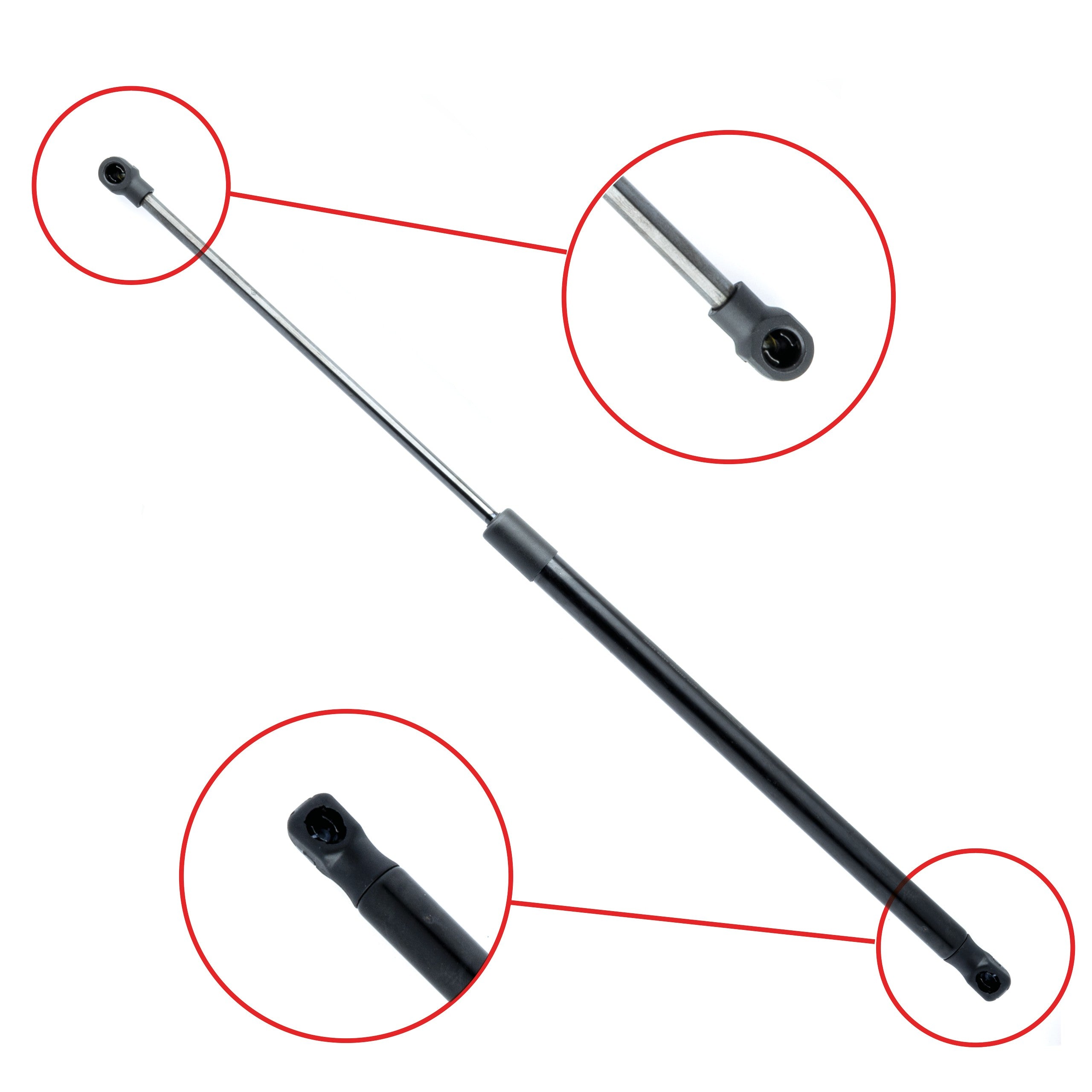 Gasfjäder till baklucka Audi 80 B4 Avant – 575 mm/ 500 N