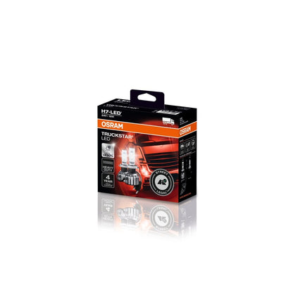 sidovy som visar profil och design av OSRAM Truckstar LED – H7 24V – OSRAM