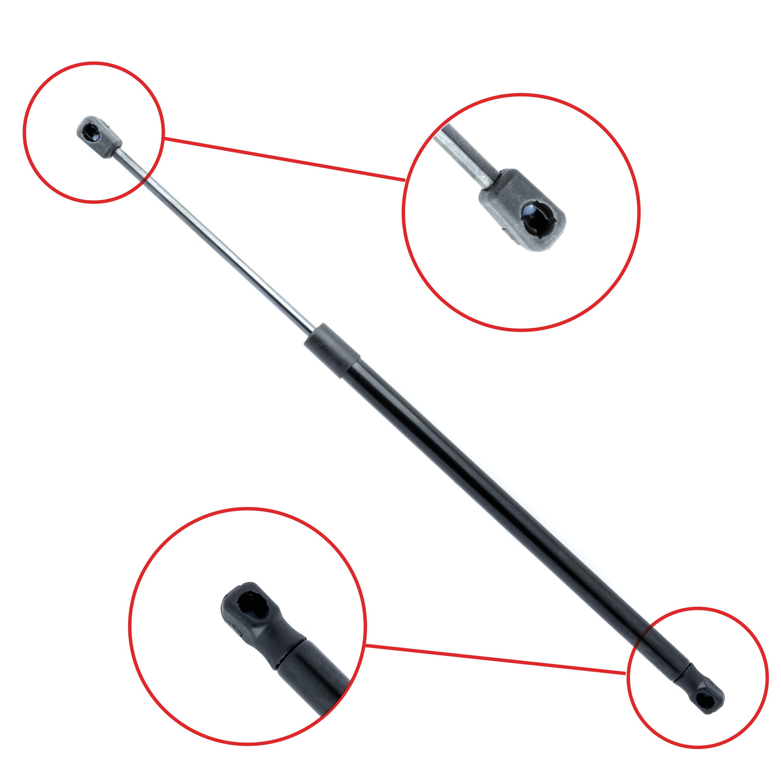 Gasfjäder till baklucka Toyota Corolla Verso – 531 mm/ 545 N