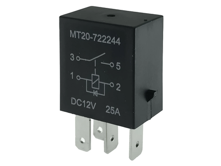 produktbillede fra forsiden viser Microrelay 4 - Pin terminering med diode - Carlevel
