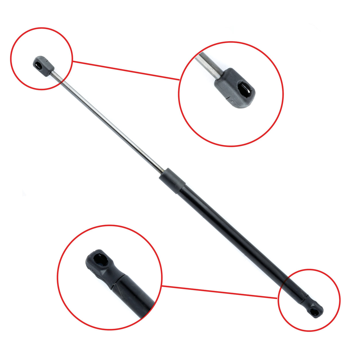 Gasfjäder till baklucka Audi A4 B8 Avant/A4 B8 Allroad – 502 mm/ 530 N