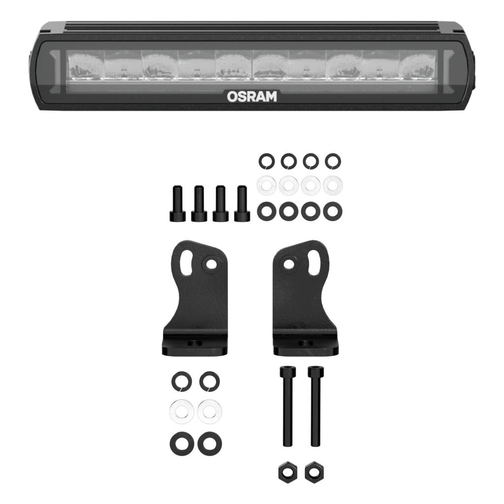 sidovy som visar profil och design av LEDriving LIGHTBAR FX250 – SP GEN 2, SPOT – OSRAM