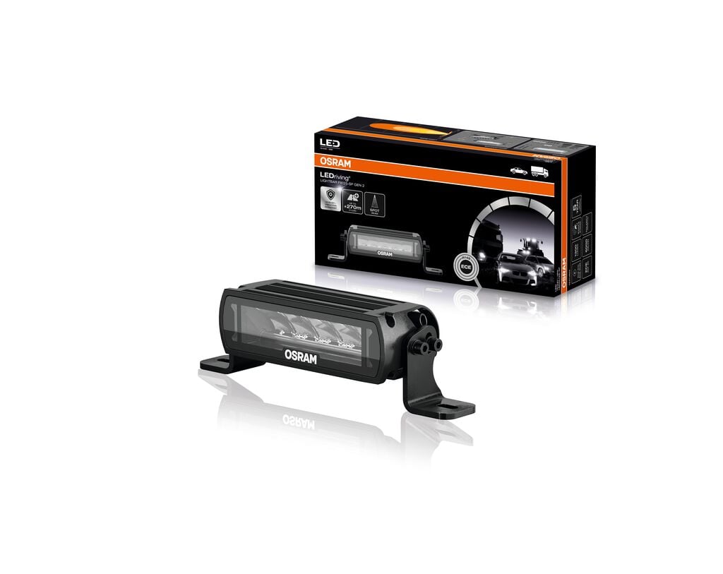 installationsvy för LEDriving LIGHTBAR FX125 – SP GEN 2 – SPOT – OSRAM