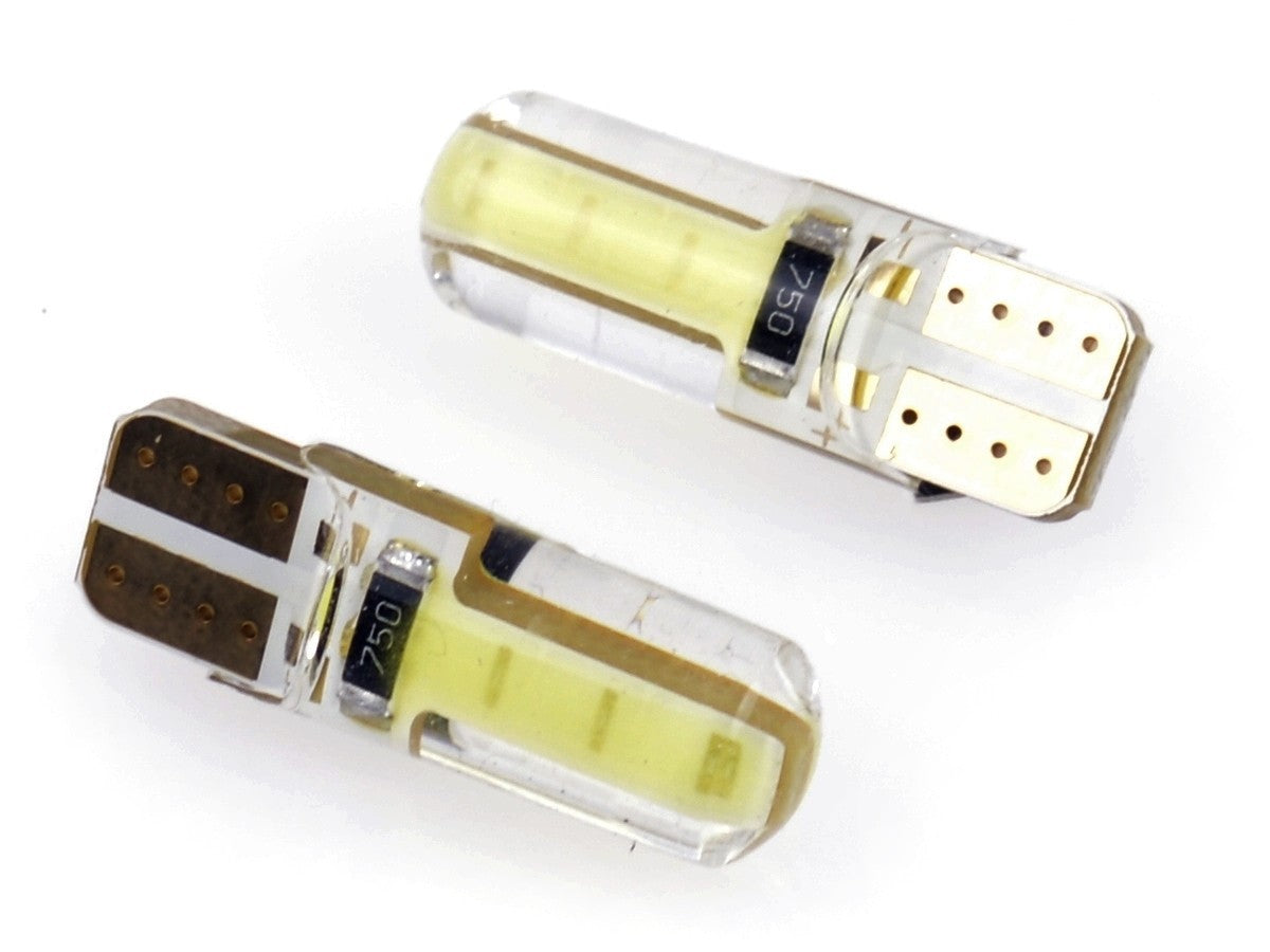 LED-lampa för bil – W5W – W2,1x9,5d – 6000K – 2 LED – COB – 2-pack