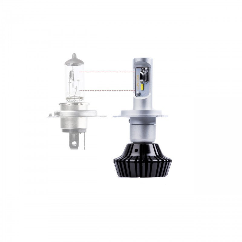 LED-lampa för motorcykel – PHILIPS – H4 – P43t-38 – 6000K – 30 W – 9V - 32V