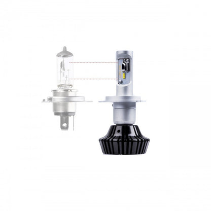 LED-lampa för motorcykel – PHILIPS – H4 – P43t-38 – 6000K – 30 W – 9V - 32V