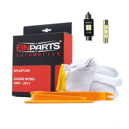 LED-interiörbelysning Dodge Nitro – 6000K