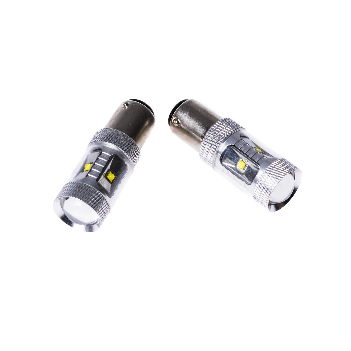 LED-lampa för bil – P21/5W – BAY15d – 6000K – 6 LED – CREE XT-E – 2-pack