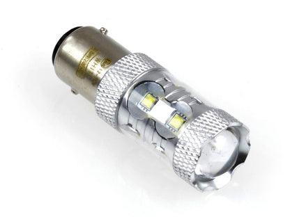 LED-lampa för bil – P21/5W – BAY15d – 6000K – 10 LED – CREE XT-E – 2-pack