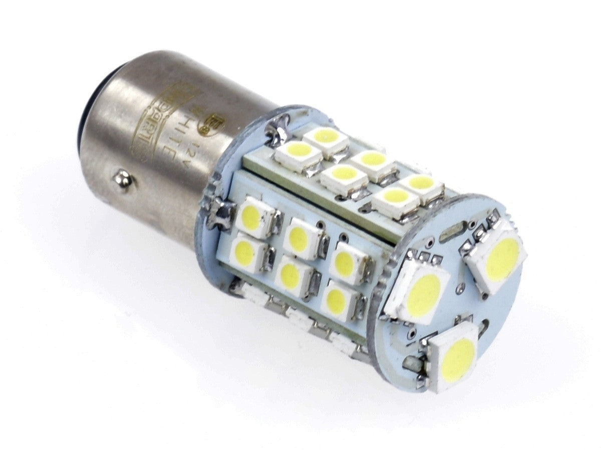LED-lampa för bil – P21/5W – BAY15d – 6000K – 33 LED – SMD 2835