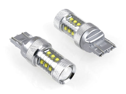 LED-lampa för bil – W21W – W3x16q – 6000K – 16 LED – CREE XT-E – 2-pack