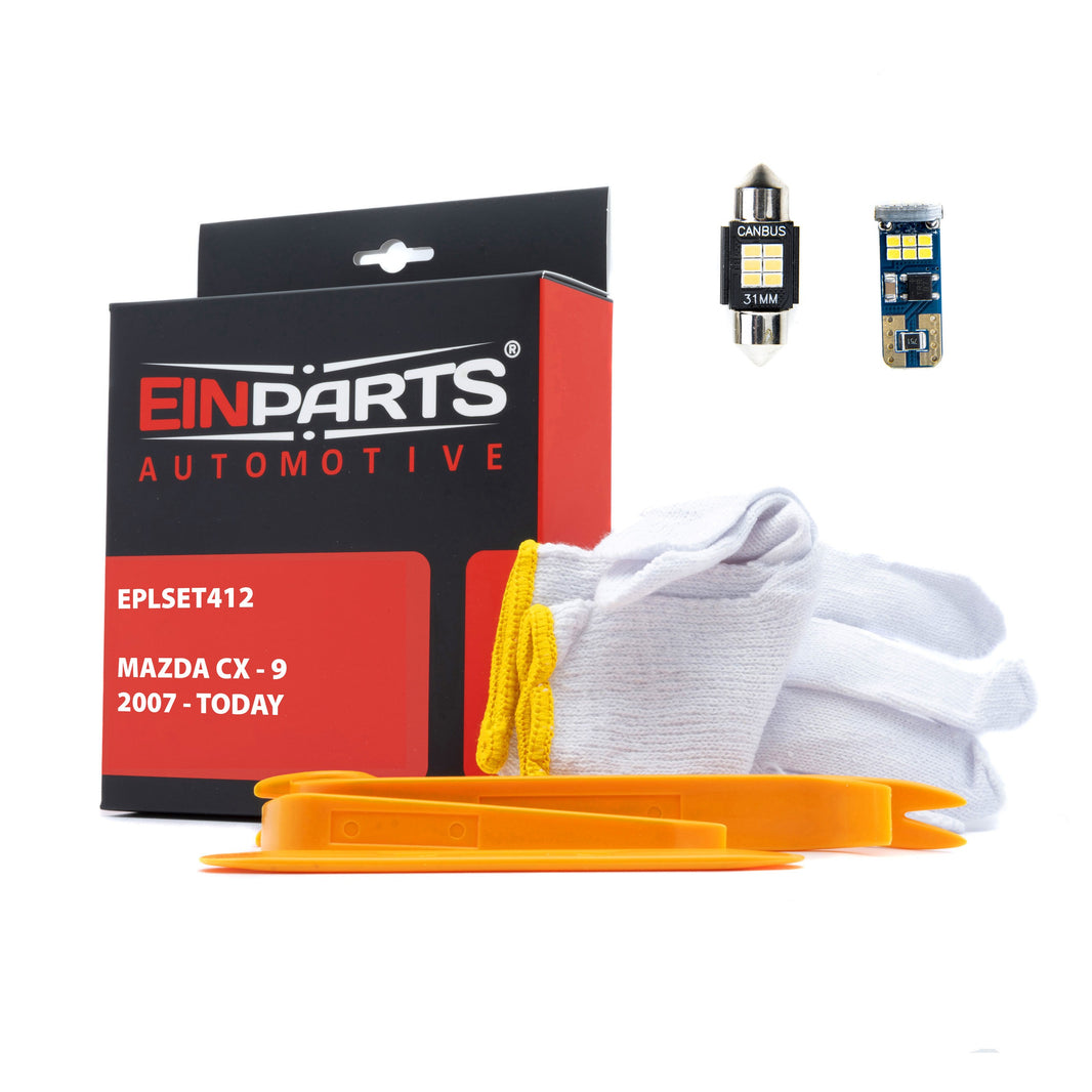 LED-interiörbelysning Mazda CX – 9 – 6000K