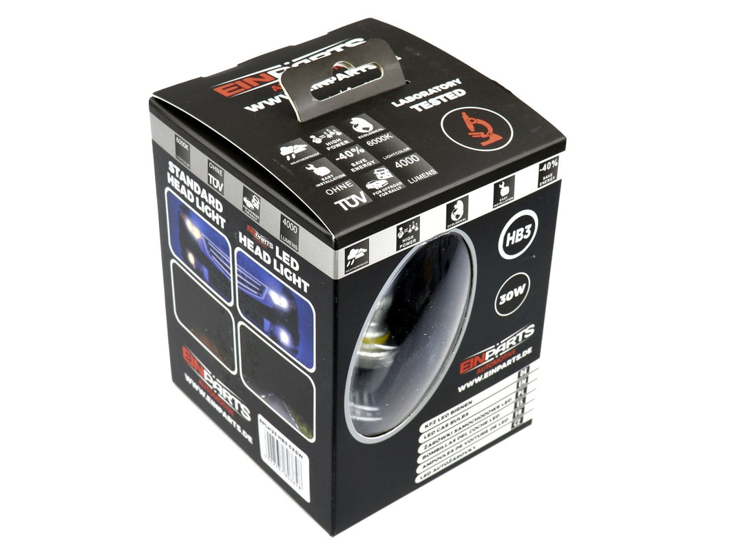 LED-konverteringssats – PHILIPS – HB3 – 6000K – 9V - 32V – P20d – 2-pack
