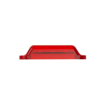 sidebillede, der viser profil og design af 24V bagmarkeringslys rød 16R24(2 – pakke) 58x16mm – LEA