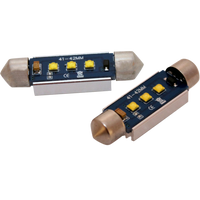 produktbillede fra forsiden viser 42mm – C5W Super Canbus Cree LED – Carlevel