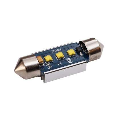 billede, der viser brugen af 36 mm – C5W Super Canbus Cree LED – Carlevel