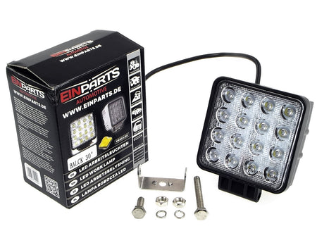 LED-arbetslampa – 48 W – 6000K – 16 LED – 6480 LM – 108 mm