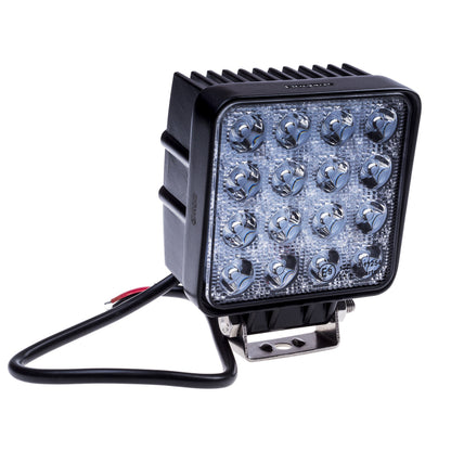 LED-arbetslampa – 48 W – 6000K – 16 LED – 6480 LM – 108 mm