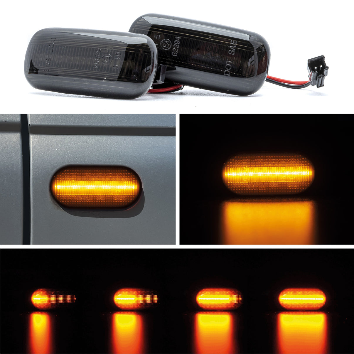 Dynamisk LED-blinkers Audi A3/A3 Sportback m.fl.