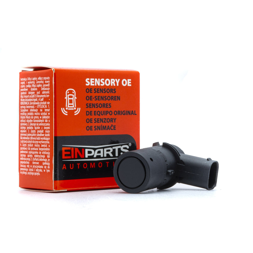 PDC-parkeringssensor – Svart – ultraljudssensor – 1 sensorer – 47 × 23 mm