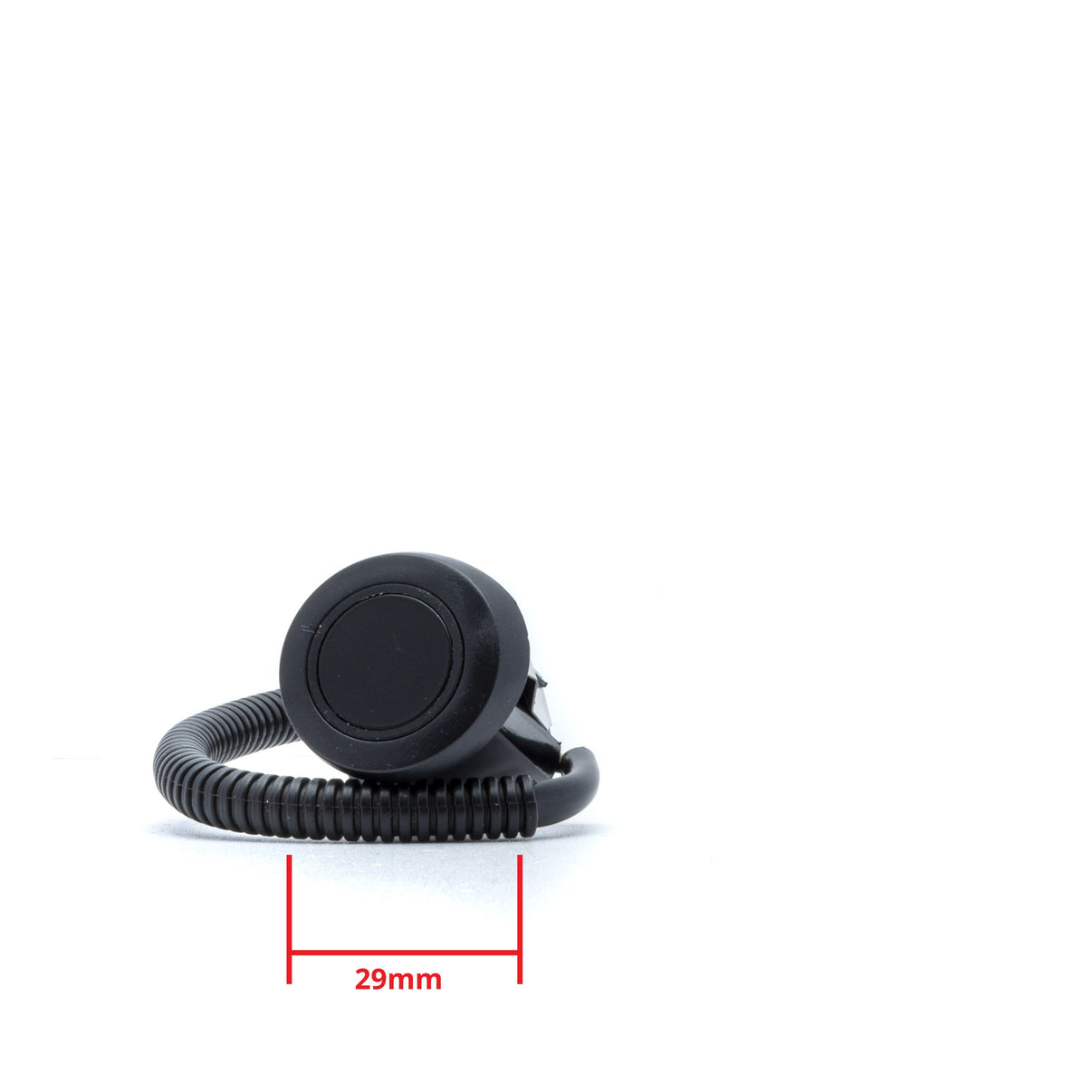 PDC-parkeringssensor – Svart – ultraljudssensor – 1 sensorer – 36 × 32 mm