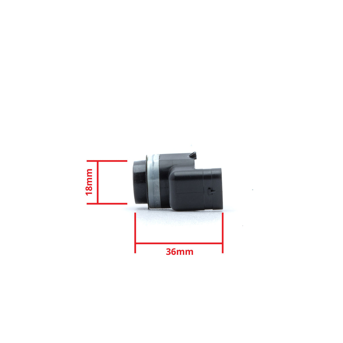 PDC-parkeringssensor Alfa Romeo Giulietta/Audi A1 m.fl. – 36 × 18 mm