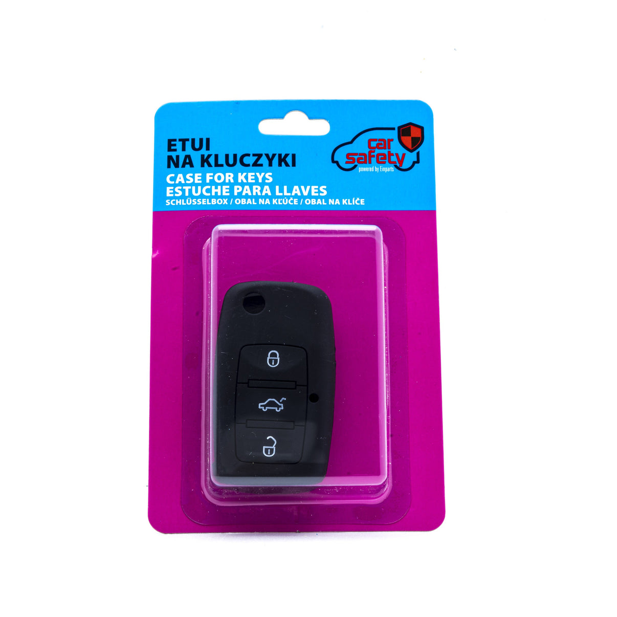 Bilnyckelskal Seat Altea/Altea XL m.fl. – Svart