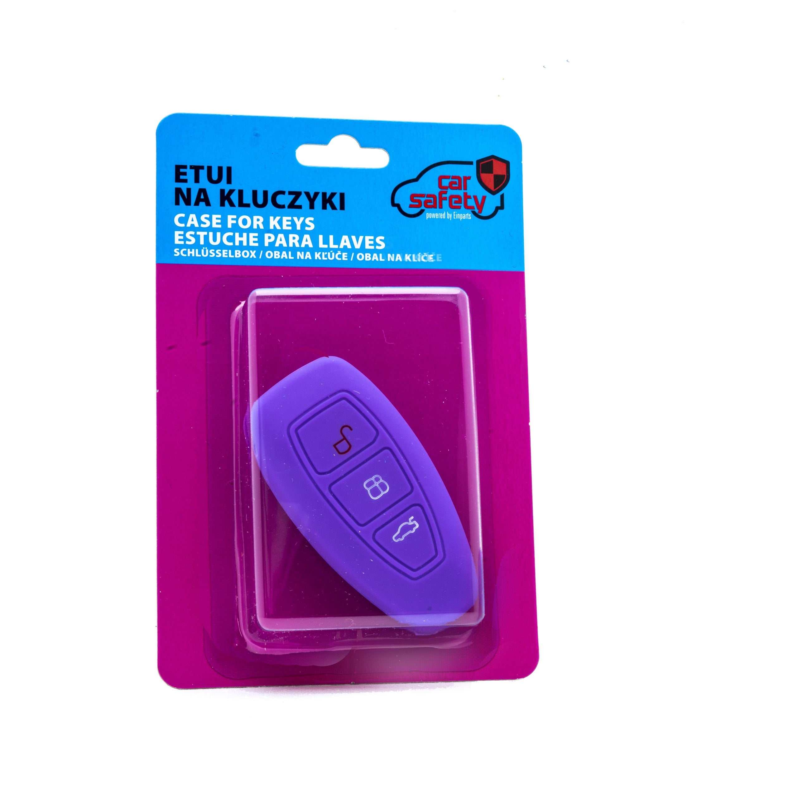 Bilnyckelskal Ford C-Max II/Fiesta VI m.fl. – Lila