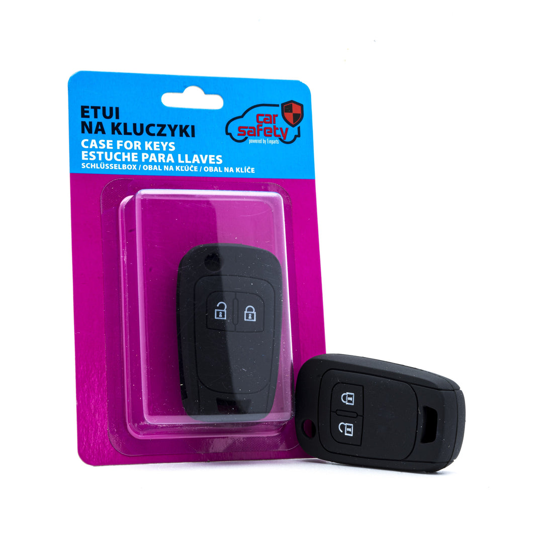 Bilnyckelskal Chevrolet Aveo/Cruze m.fl. – Svart