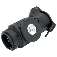 produktbild framifrån visande Adapter 13 – 7 POL 12V LED – Xenonkungen