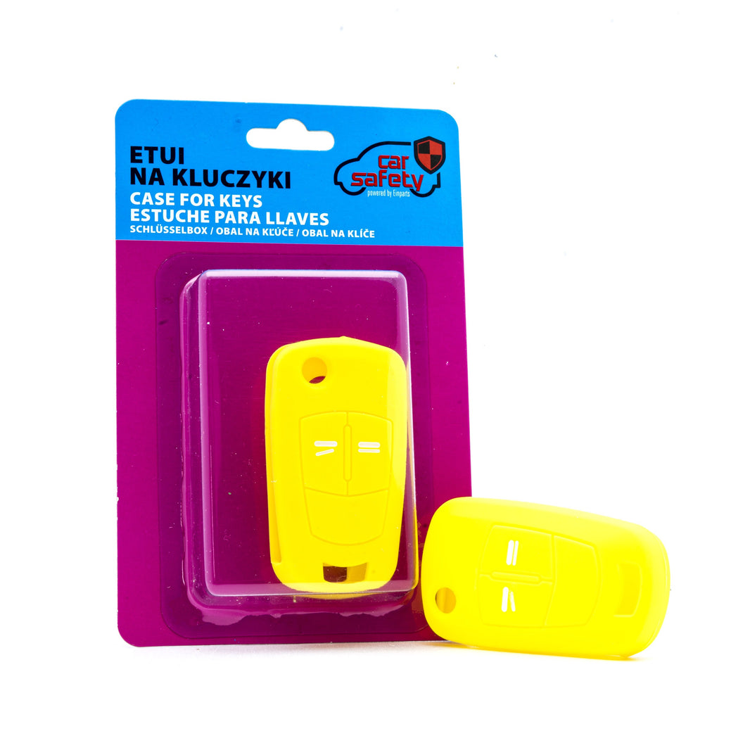 Bilnyckelskal Opel Antara/Astra H m.fl. – Gul