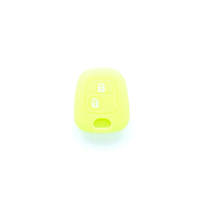 Bilnyckelskal Peugeot 107/206 CC m.fl. – Neongrön