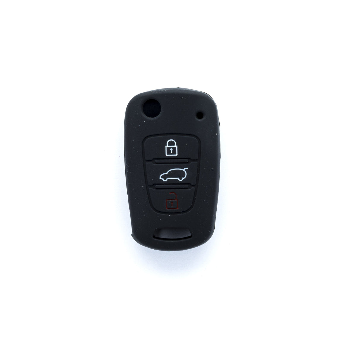 Bilnyckelskal Hyundai i10 I/i10 II m.fl. – Svart