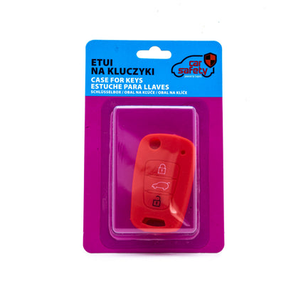 Bilnyckelskal Hyundai i10 I/i10 II m.fl. – Röd