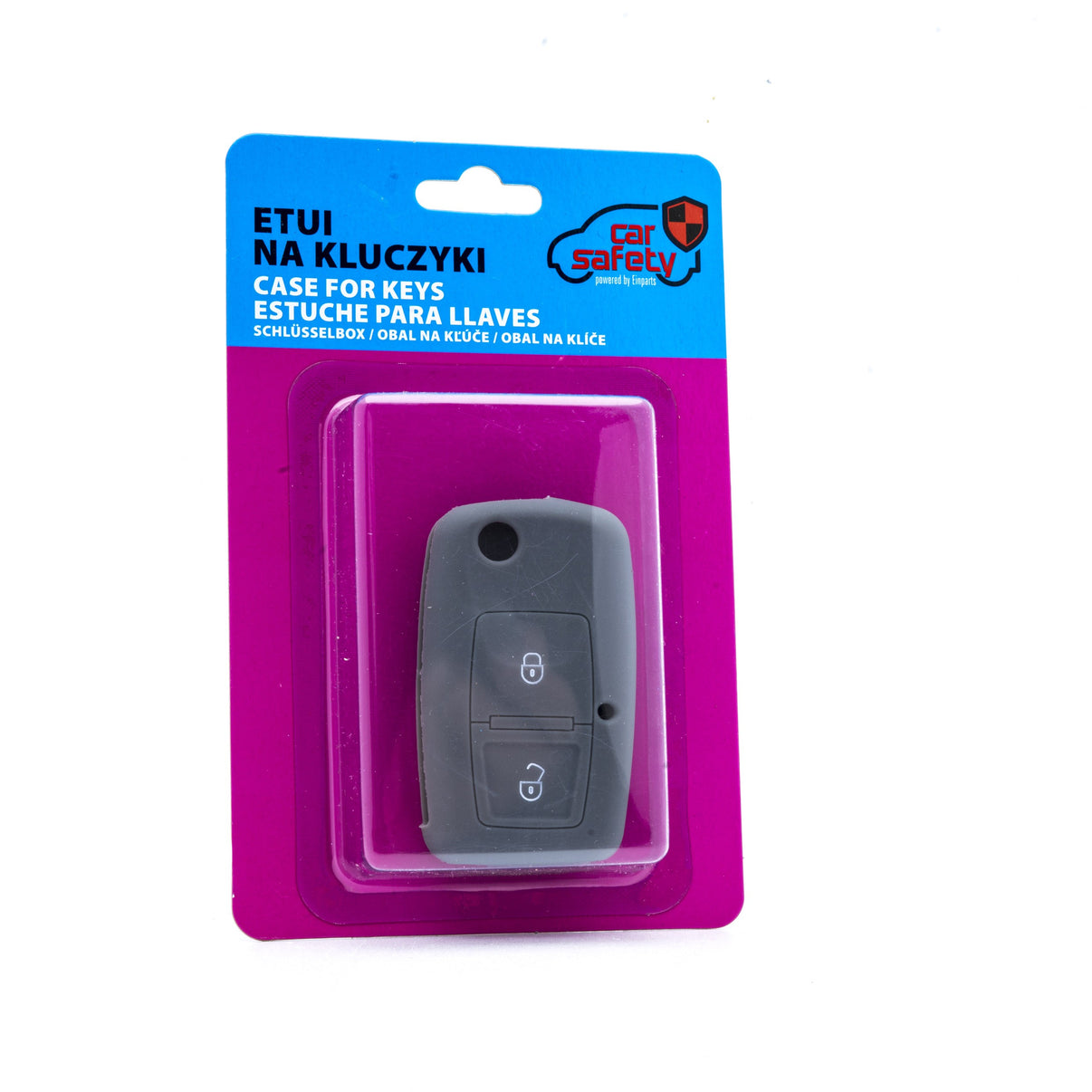Bilnyckelskal Seat Altea/Altea XL m.fl. – Grå