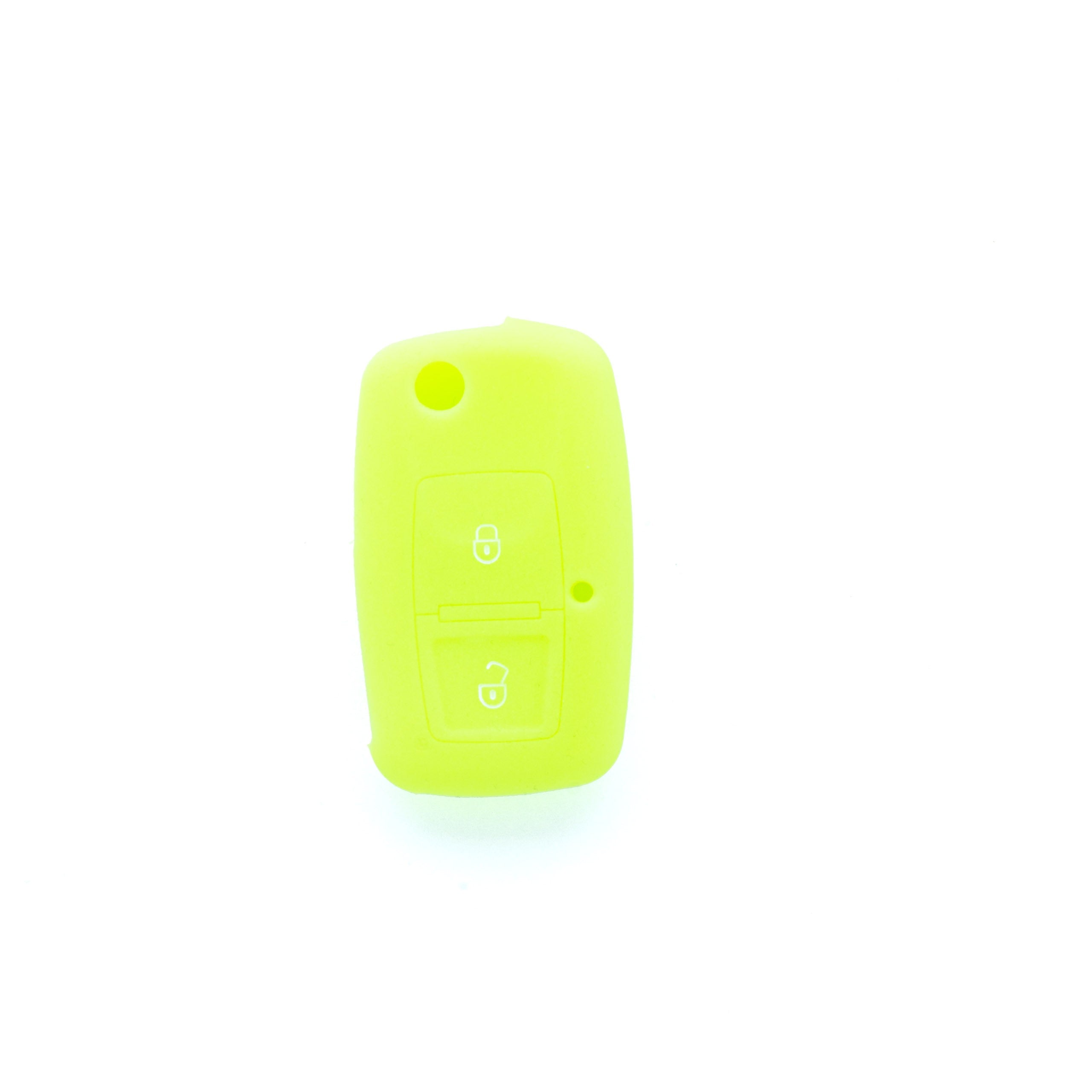 Bilnyckelskal Seat Altea/Altea XL m.fl. – Neongrön
