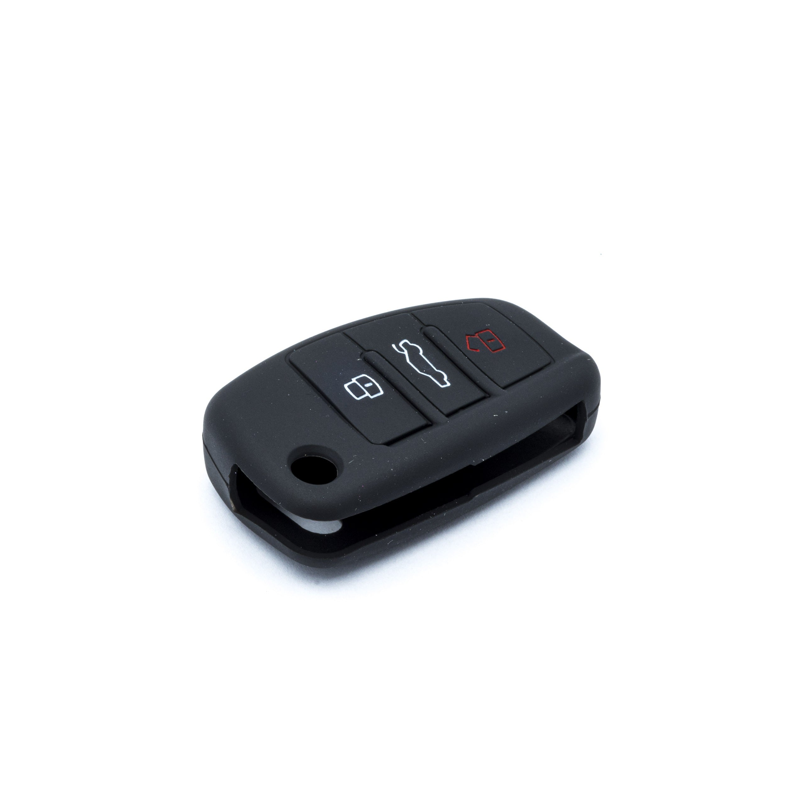 Bilnyckelskal Audi A2/A3 m.fl. – Svart